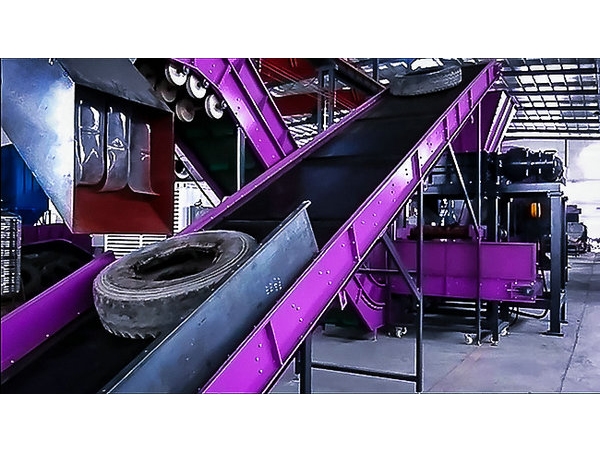 廢舊輪胎破碎機